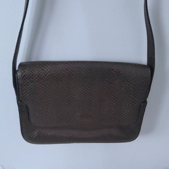 Bally vintage snake embossed crossbody EUC - Picture 7 of 13